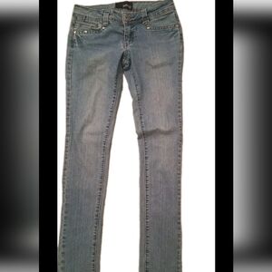 BONGO Women's Blue Skinny Jeans